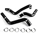 Silicone Radiator Coolant Hose Kit Clamps For 2003-2008 MAZDA RX-8 RX8 1.3L SE3P 13B-MSP R2 Black