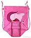BeeGreen Unicorn-String-Bags-Gifts-Bag 6 Pack Bulk Cute Drawstring Backpack Bag Pink Unicorn Birthday Party Supplies for Kids Girls