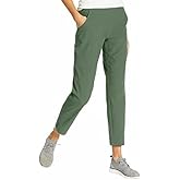 Eddie Bauer Women's Traveler Ankle Pants | Green, X-Large