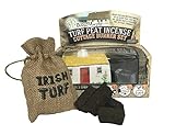 Biddy Murphy Irish Peat Turf Incense Burner Ceramic Cottage with Irish Turf Bag Made in Ireland