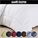 Swift Home King Comforter - Lightweight & Extra Soft Down Alternative Bedding - All-Season Comfortable Bed Comforter - Wrinkle Fade Stain Resistant - Navy, King