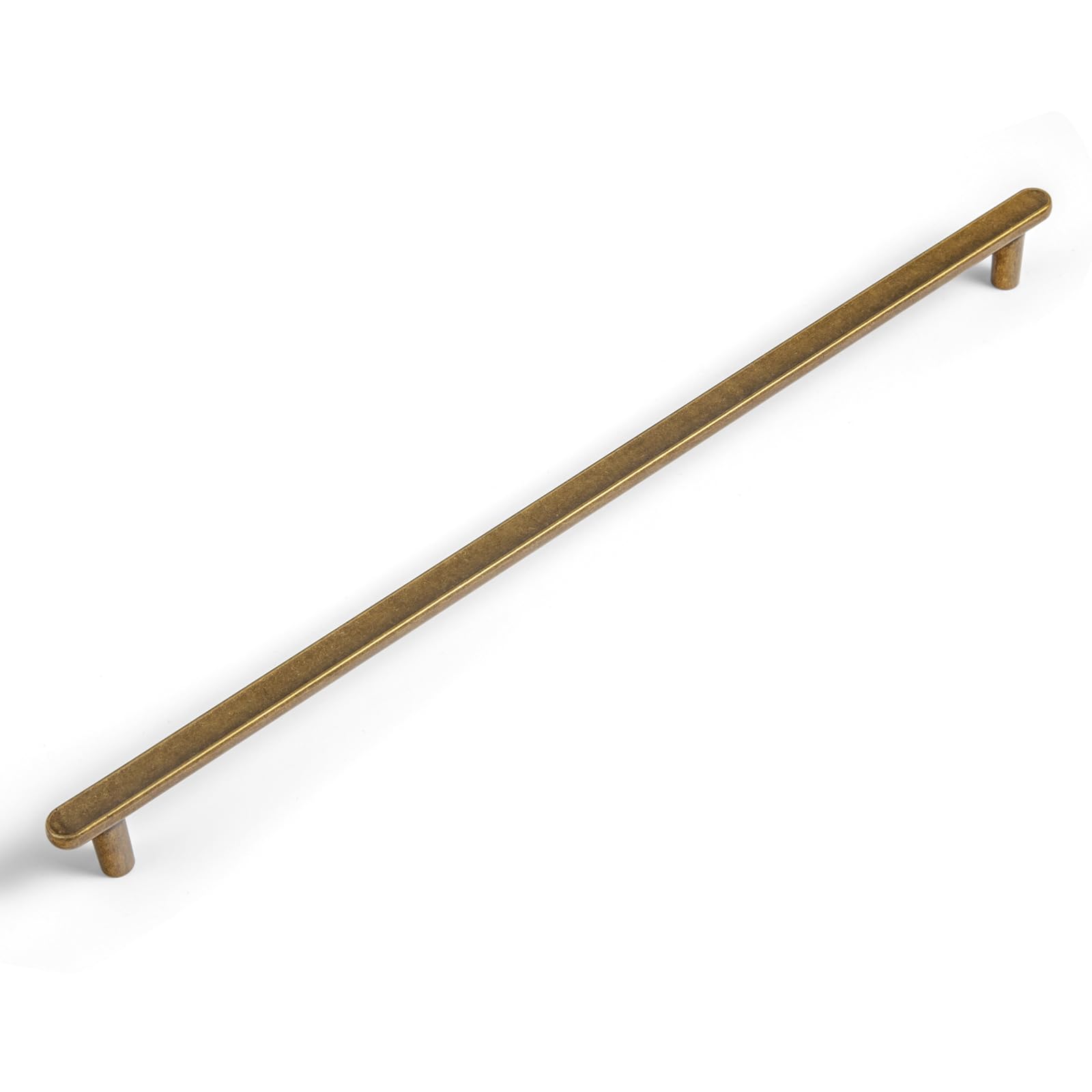 Photo 1 of (SINLY) (USED/FAIR) Goo-Ki 6 Pack 12 5/8" Classic Curvature Antique Brass Cabinet Handles - Timeless Appeal Meets Modern Functionality for Kitchen Drawer Improvement