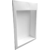 Saf-T-Duct Dryer Outlet Box, white