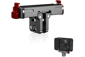 Foldable Quick Release Magnetic Adapter for Insta360 GO Ultra Mini Camera Accessory, Aluminum Alloy Double Claw Clamp, Stable