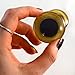 Extra Large 40mm Pair of Yellow Owl Glass Eyes, for Jewelry Making, Dolls, Sculptures, More
