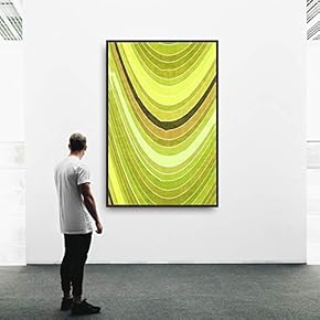 Framed Canvas Wall Art Color Block Canvas Prints Home Artwork Decoration for Living Room,Bedroom - 16x24 inches