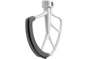KITCHPOWER 6 Quart Flex Edge Beater for Bowl-Lift Stand Mixers/Mixer Attachment