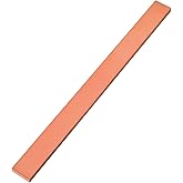 HWYEE Copper Flat Bar 1/4" x 1" x 12" 99.98% Solid Metal (1PCS,6*25*305mm) | Solid Pure Copper Bus Bars Electrical Connectors for Electroplating, Grounding, DIY Craft &amp; Electrical Projects
