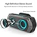 AOMAIS Tough Bluetooth Speakers, Portable Outdoor Wireless 10W Stereo Sound Speaker Waterproof IPX7 Rating with Enhanced Bass for iPhone, iPod, iPad, Tablets(Black)