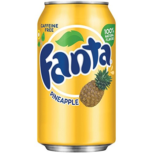 Fanta Orange, Strawberry, Pineapple, Grape Soda - Variety Pack!, 12 Fl Oz Cans (Pack of 18, Total of 216 Fl Oz)