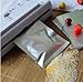 100pcs Premium Silver Aluminum Foil Vacuum Bags Package Food for Dried Dehydrated, 3.0 x 2.2in.