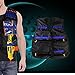 Tinksky Tactical Vest Adjustable for Nerf N-Strike Elite Battle Game gifts for men (Black+Blue)