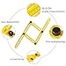 AGOO Angle Ruler, Angle Finder, Template Tool & Layout Tool, Multi-Angle Measuring Ruler Measuring All Angles and Forms