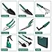 Kiaitre Gardening Tools Set – Portable 10 Pieces Garden Tool Sets, Gardening Gifts for Women Men Kidsthumb 1