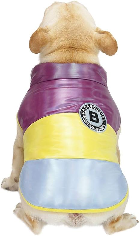 Amazon Co Jp Lutents フランスの犬の格闘コートペットの服レインボー闘牛綿のベスト ペット服 ペット用品 犬洋服 犬服 猫服 犬猫ドレス 犬猫ジャケット 犬猫セーター Tシャツ ドッグウェア パーカー ワンピース 中型 小型犬服 ハロウィーン クリスマス 仮装 コスプレ