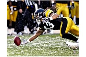 LEGENDS GALLERY Pittsburgh Steelers Troy Polamalu Action 8x10 Photo Picture