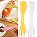 ZICOME Set of 12 Original BPA-Free Tritan Spork Multi-Color (6 Colors)