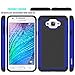 Galaxy J7 Case, OEAGO [Drop Protection] Protective Case [Shock Proof] - Hybrid Dual Layer Rubber Plastic Impact Defender Rugged Slim Hard Case Cover Shell for Samsung Galaxy J7 - Blue