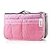 GEARONIC TM Lady Women Travel Insert Organizer Compartment Bag Handbag Purse Large Liner Tidy Bag - Pink