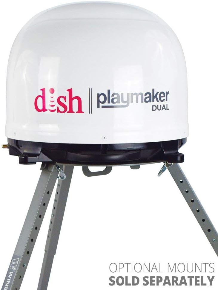 Winegard Dish Playmaker Dual Portable Automatic Satellite Antenna with Dish Wally HD Receiver: Automotive