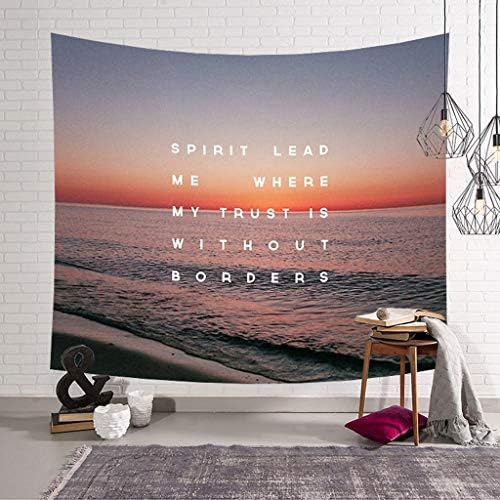 XHcloth Tapestry wall hanging Nordic Beach Surf Tapestry Throwing Blanket Polyester Fabric Bedroom Living Room Leisure Decoration (color : B, Size : 150x130)