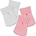 Sophia's Fits 18 Inch American Girl Dolls, 2 Pair Doll Sock Set of Pink & White Doll Socks