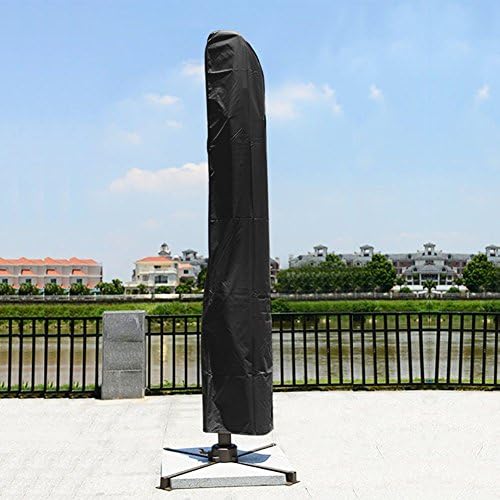 Parasol Cover, 2.8M Patio Garden Umbrella Protective Cover Outdoor Waterproof Dustproof Case with Zipper Fits 9ft to 11ft Cantilever Parasol Umbrellas