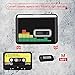 USB Cassette Player Tape to MP3 Converter, Portable Walkman Audio Music Player Cassette-to-MP3 Converter with Earphones, No PC Required