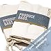 Ecoture Eco Friendly Reusable Produce Bags in Mesh and Muslin for Fruit and Vegetable Storage | Bonus Mesh Grocery Shopping Bag | Lightweight Premium Organic Cotton, Zero-Waste, Washable, See-Through