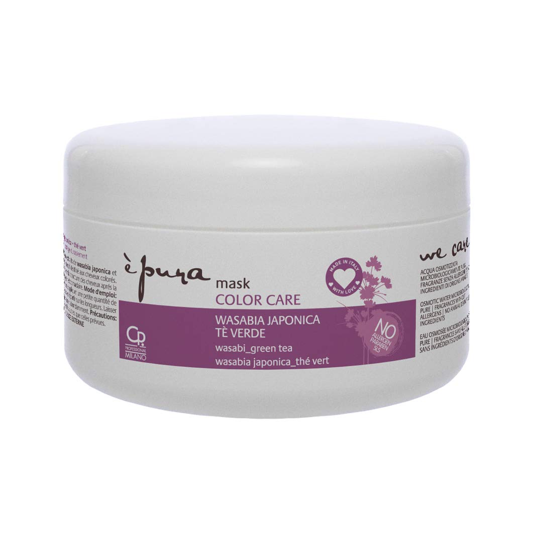 È Pura - Color Care Mask - Intensive Professional Treatment for Colored Hair - 250 ml