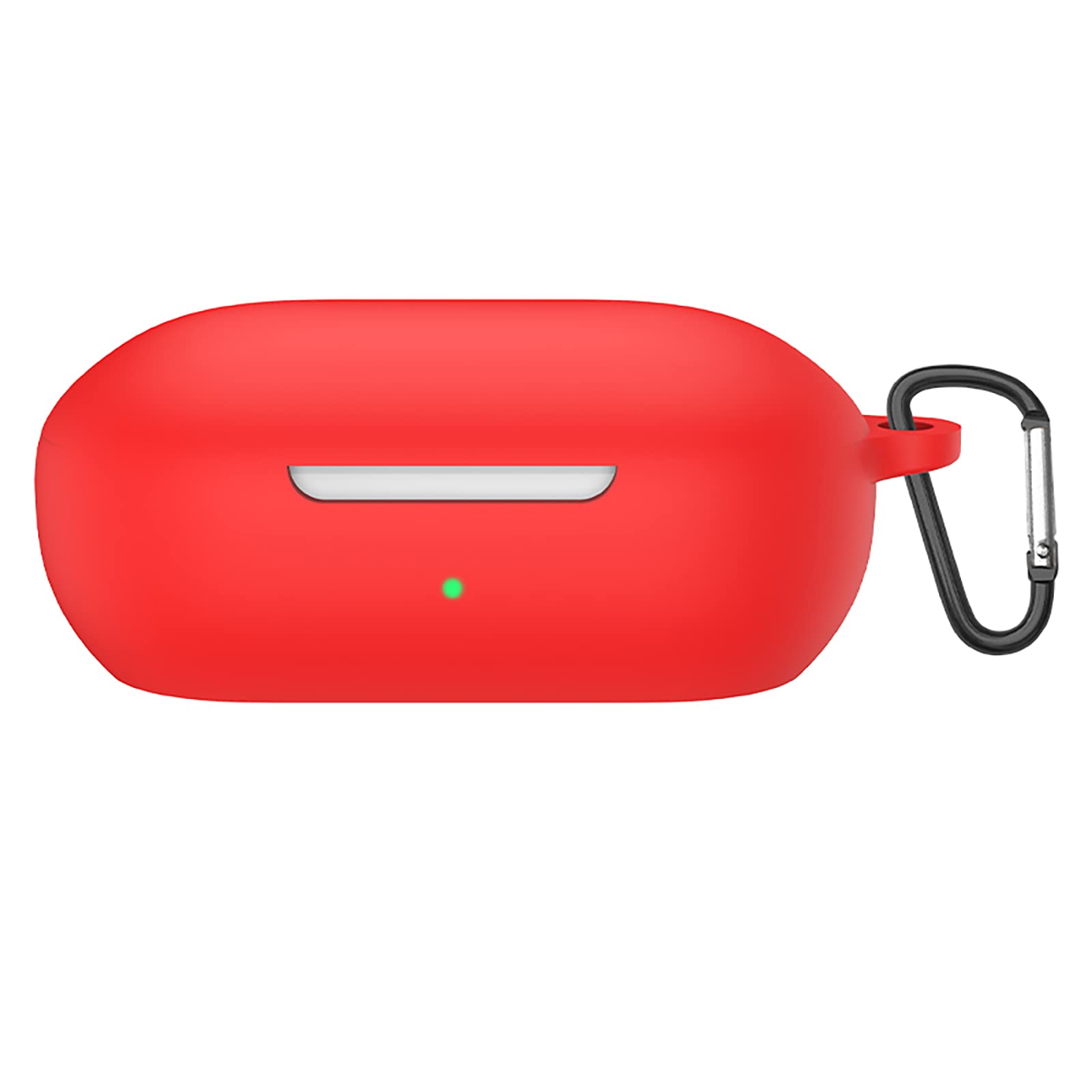 GIOPUEY Cilicone Case for OnePlus Buds Z2, Ultra-thin soft Cover, Slim-Fit,Anti-Fall,Not Easy to Dirty, OnePlus Buds Z2 Case, OnePlus Buds Z2 Cover - Red