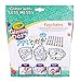 Crayola Glitter Dots DIY Keychains Craft Kit, Stocking Stuffers, Age 5+