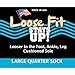 Loose Fit Stays Up Men's and Women's Casual Lower Cut Socks (Pack of 3) Made in USA, Cushioned Sole (US, Alpha, Large, Regular, Regular, Black)