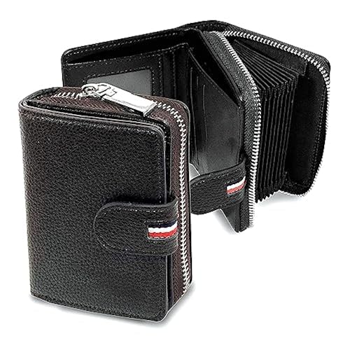 Storite PU Leather Slot Vertical Credit Debit Card Holder Money