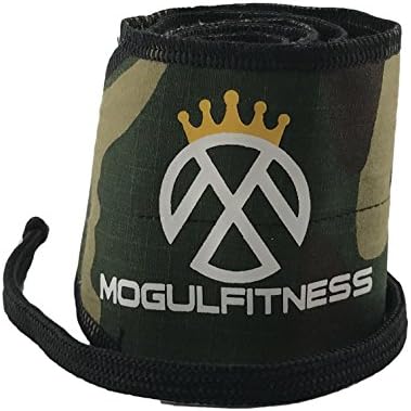 Mogul Fitness Strength Wrist Wraps by Cross training, fit Olympic Lifts, Weight Lifting Straps, Strength Training, Powerlifting Camo (Limited Edition)