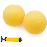 Aolowewin Spike Replacement Balls, Playground Yard Pong Bucket Game Balls | Lawn Beach and Water Polo Recreation Ball, Volleyball and Tennis Training Ball, Works for All Roundnet Game Sets