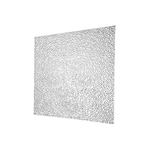 DURALENS Lighting Panel Acrylic Cover 2x2 Clear Cracked Ice 2 ft