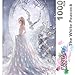 Ingooood- Jigsaw Puzzle 1000 Pieces for Adult- Fantasy Series- The White Peacock_IG-0368 Entertainment Wooden Puzzles Toys