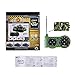 Tank Model Kit, Giveme5 German Tiger I Panzer Tank Diecast with Remote Control, Battery, Light, Sound, Rotating Turret and Recoil Action When Cannon Artillery Shoots, Mini 1:72 Scale, Dark green