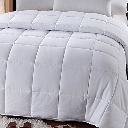 8 Pieces 100% Bamboo Bed in a Bag Set: Full Size, Bamboo Viscose, Solid Grey (Sheet Set & Duvet Cover Set) + White Down Alternative Comforter Sets