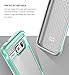 Galaxy S7 Case, E LV Galaxy S7 - Hybrid [Scratch/Dust Proof] Armor Defender Slim Shock-Absorption Bumper Case for Samsung Galaxy S7 - [Grey/Mint]