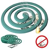 W4W Mosquito Repellent Coils - Outdoor Use Reaches Up to 10 feet - Each Coil Burns for 5-7 hours (Five Pack Contains 20 coils & 10 coil stands)