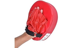 Boxing Mitt Training Target Focus Punch Pad Glove MMA Karate Muay Kick Kit
