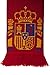 Spain Espana Soccer Knit Scarf
