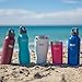 Healthy Human Stainless Steel Curve Water Bottle | 100% BPA Free Thermos for Kids & Adults | Vacuum Insulated Water Bottles | Metal Bottles with Leak Proof Lid (21 oz/ 621 ML, Glacier)