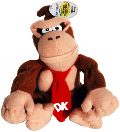 Donkey Kong - Super Mario Nintendo 64 Bean Bag Plush