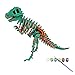 Bfun Woodcraft 3D Puzzle Assemble and Paint DIY Toy Kit, T-Rex