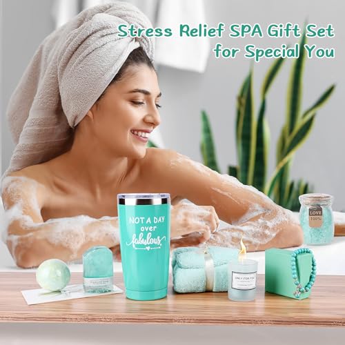Anniversary Gift for Women - Gift Set for Best Friend, Wife or Girlfriend - Blue