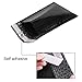 Hengu #0 Black Ploy Bubble Mailers 6x10 inch Self-seal Padded Shipping Envelops Pack of 50pcs
