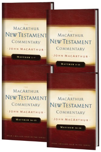 Matthew 1-28 (4 Volume Set) (MacArthur New Testament Commentary Series)